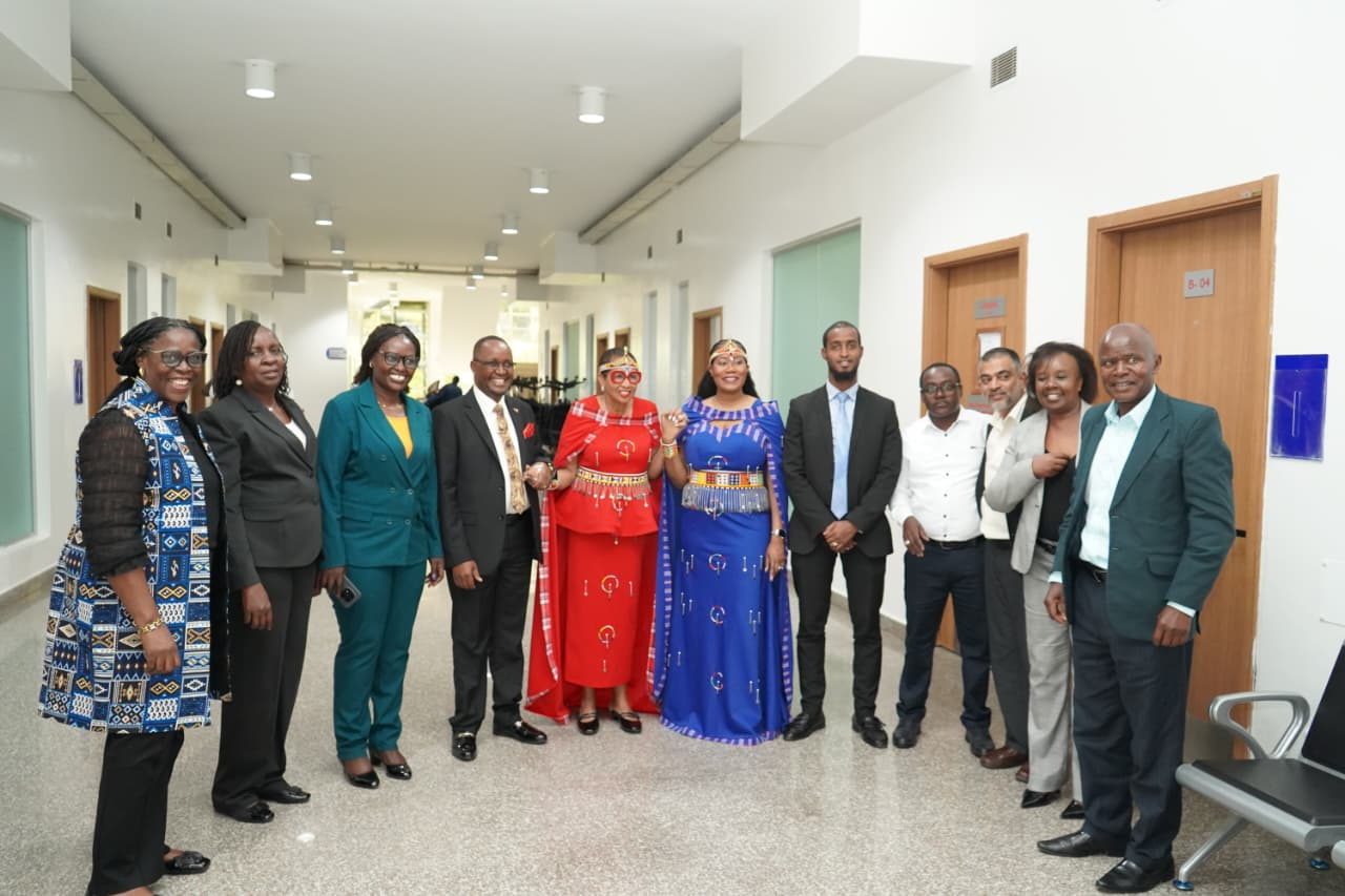 With colleagues and partners at a mediation event