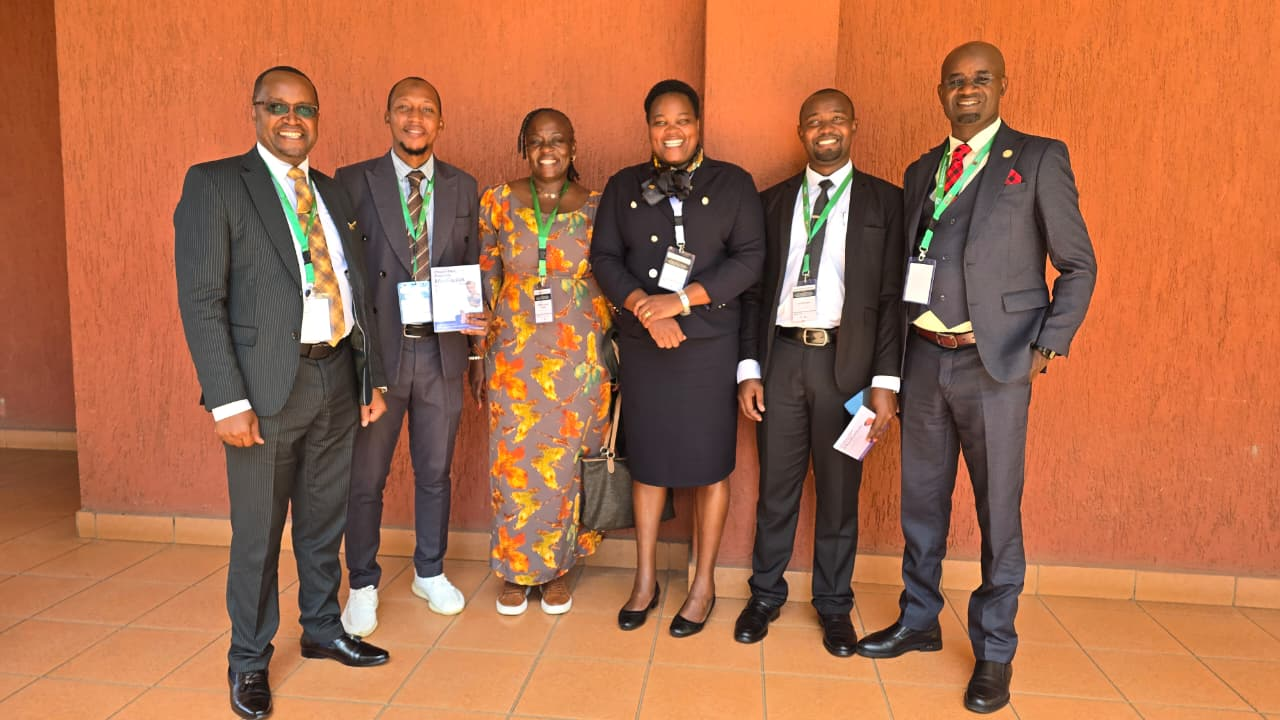 With fellow practitioners at a mediation conference